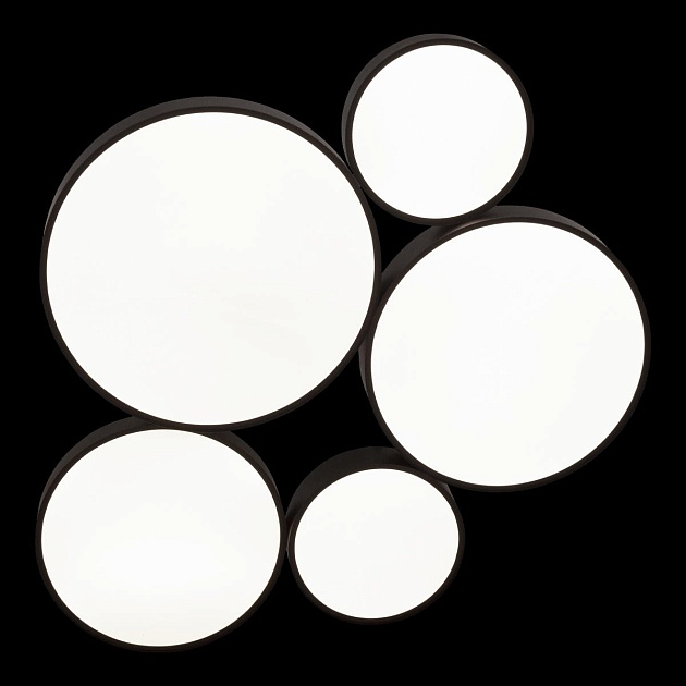 Потолочная светодиодная люстра Loft IT Drum 10218 Black Фото № 6