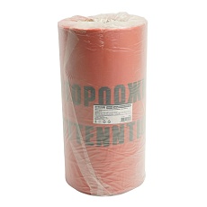 Лента сигнальная, 100 п.м.*250 мм*100 мкм, Stekker красный/черный INTP10-250-100 50299 2