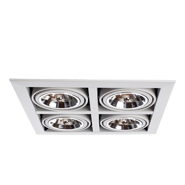 Встраиваемый светильник Arte Lamp Cardani A5935PL-4WH Фото № 2