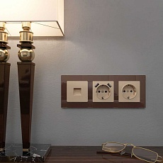 Розетка Werkel Ethernet RJ-45 шампань W1181011 4690389157479 3