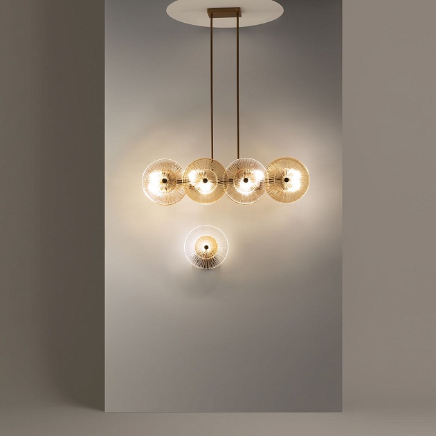 Подвесной светильник Maytoni Aster MOD007PL-08G1 Фото № 5