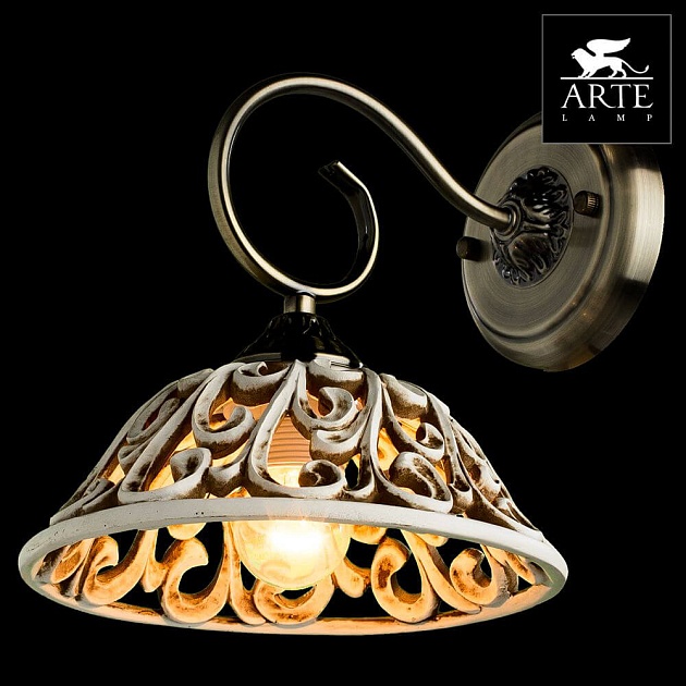 Бра Arte Lamp Carved A5387AP-1AB Фото № 2