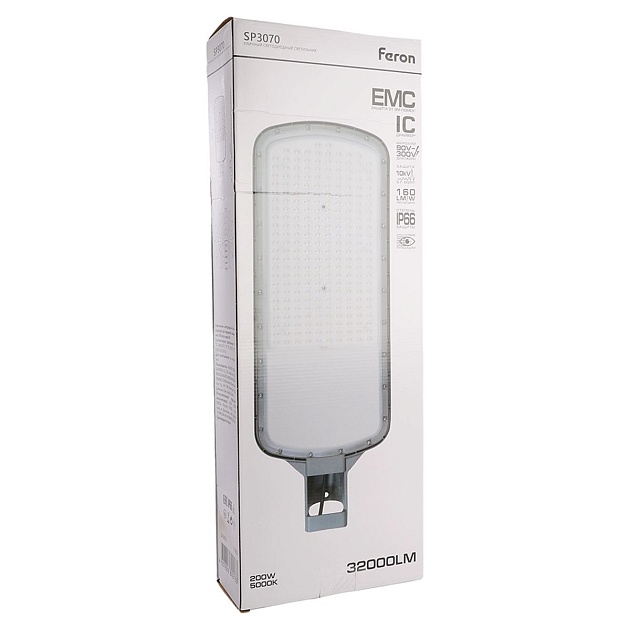 Уличный консольный светодиодный светильник Feron SP3076 51803 изображение 10 Уличный консольный светодиодный светильник Feron SP3076 51803 Фото № 10