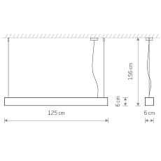 Подвесной светильник Nowodvorski Soft Led 120x6 White 7537 1