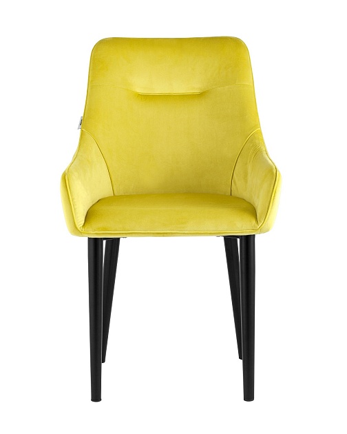 Кухонный стул Stool Group Джоан велюр жёлтый AV 420-H19-08 изображение 2 Кухонный стул Stool Group Джоан велюр жёлтый AV 420-H19-08 Фото № 2