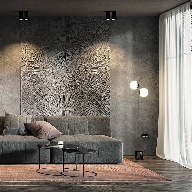 Торшер Eurosvet Marbella 01158/2 черный Фото № 3