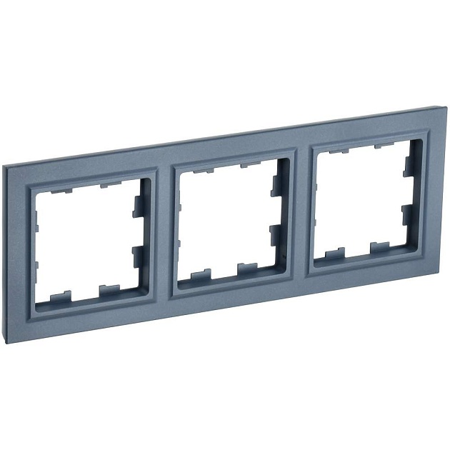 BRITE Рамка 3-местная РУ-3-БрМ маренго IEK BR-M32-K35 Фото № 1