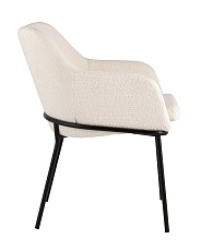 Кухонный стул с подлокотниками Stool Group Кози ткань букле молочный AV 318-L01-08 3