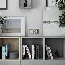 Розетка с заземлением и шторками Werkel айвори матовый W1171162 4690389184741 1