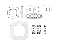 Рамка AMBRELLA VOLT OF350104 1