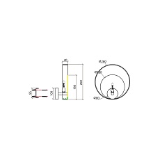 Бра Vele Luce Saturno VL5764W11 4