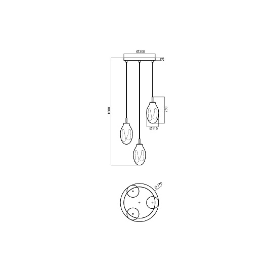 Подвесной светильник Vele Luce Lucy VL5613P23 изображение 5 Подвесной светильник Vele Luce Lucy VL5613P23 Фото № 5