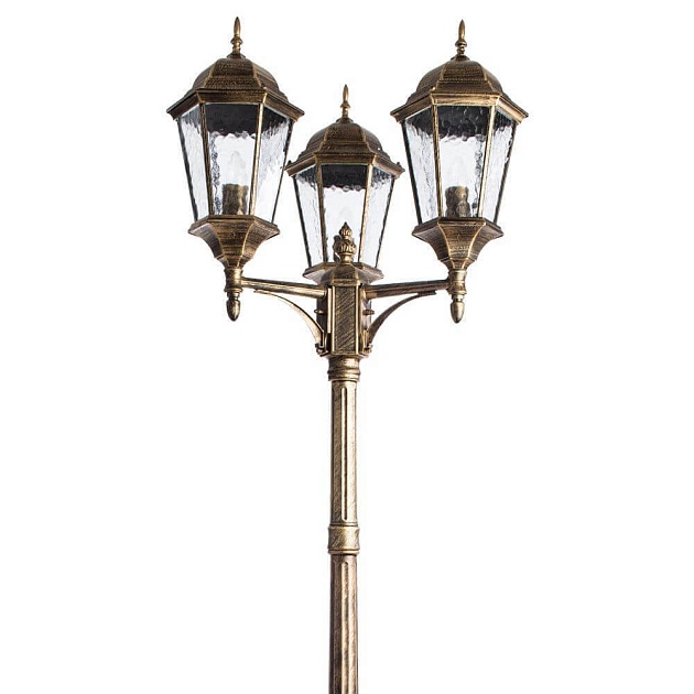Садово-парковый светильник Arte Lamp Genova A1207PA-3BN изображение 5 Садово-парковый светильник Arte Lamp Genova A1207PA-3BN Фото № 5
