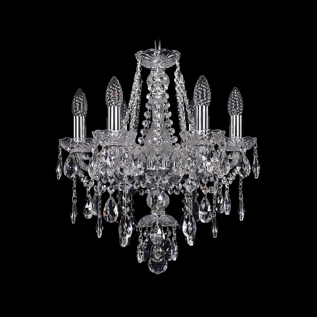 Подвесная люстра Bohemia Ivele 1415/6/141 Ni изображение 1 Подвесная люстра Bohemia Ivele 1415/6/141 Ni Фото № 1