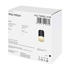 Потолочный светильник Voltega Скум / Skum VGL7385DL-01B 2
