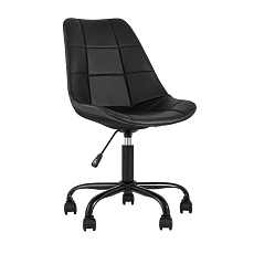 Поворотное кресло Stool Group Гирос NEW экокожа черный HIGOS PU BLACK