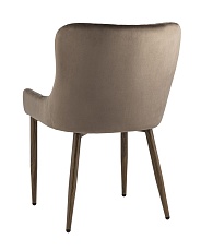 Кухонный стул Stool Group Ститч Хани велюр коричневый (ножки дерево) MC15H KD HLR-49 5
