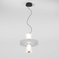 Подвесной светодиодный светильник Eurosvet Kontur 40028/1 LED белый 4