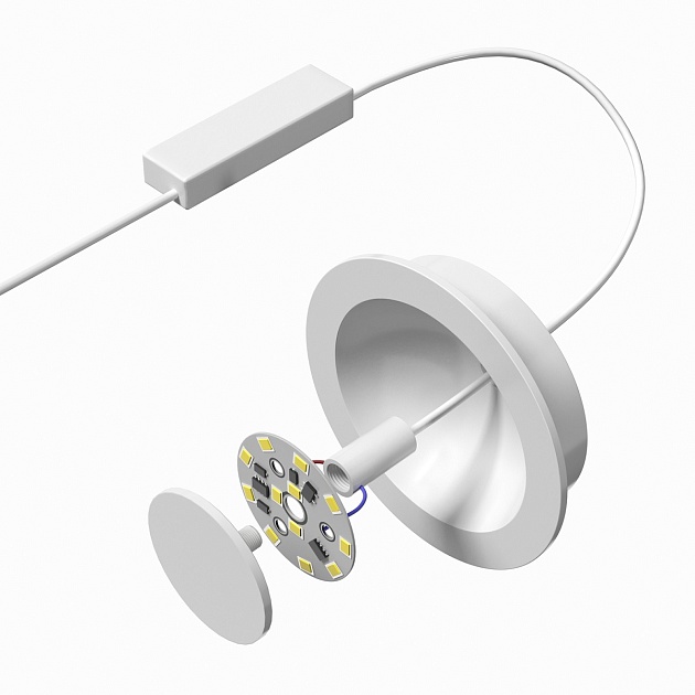 Встраиваемый светильник Denkirs DK2700-WH Фото № 4