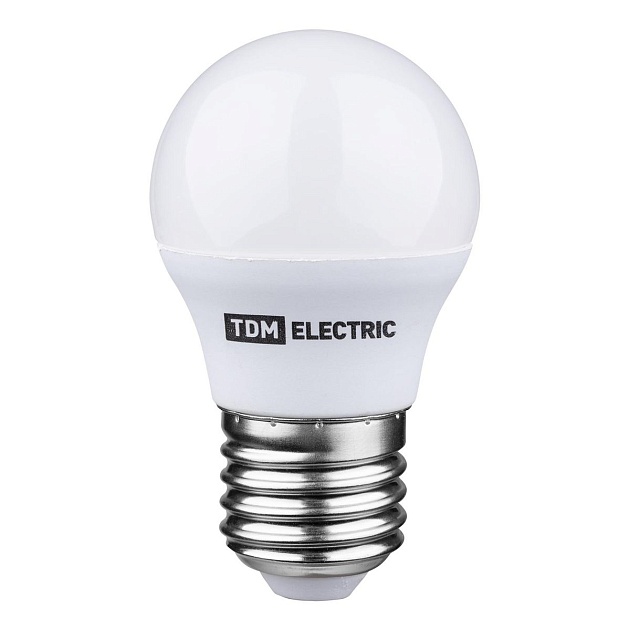 Лампа светодиодная диммируемая TDM Electric E27 6W 3000K прозрачная SQ0340-0203 фото 5