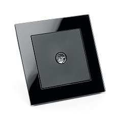 ТВ-розетка Stekker Катрин черный GLS00-7008-05 39511 5