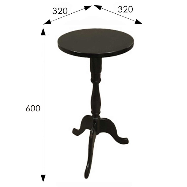 Подставка для цветов Мебелик П2 005456 Фото № 3