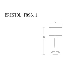Настольная лампа Lucia Tucci Bristol T896.1 1