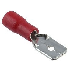 Наконечник плоский Изолированный (папа) РпИп 1,5-250, Stekker, LD401-15250 (упаковка 100 шт) 39409 1