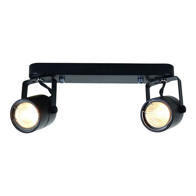 Спот Arte Lamp Lente A1310PL-2BK Фото № 1