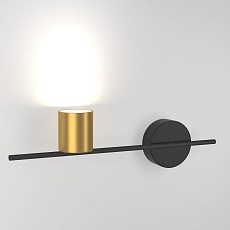 Настенный светильник Elektrostandard Acru LED черный/золото MRL LED 1019 a047882 2