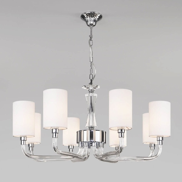 Подвесная люстра Eurosvet Catania 60120/8 хром Smart Фото № 1