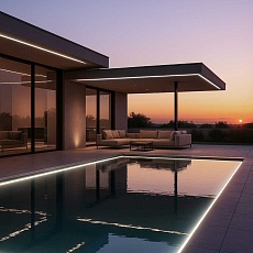 Лента светодиодная 5м 480Led 14W IP68 6500K холодный белый (COB 24V 480Led 14W IP68) Elektrostandard a070532 1