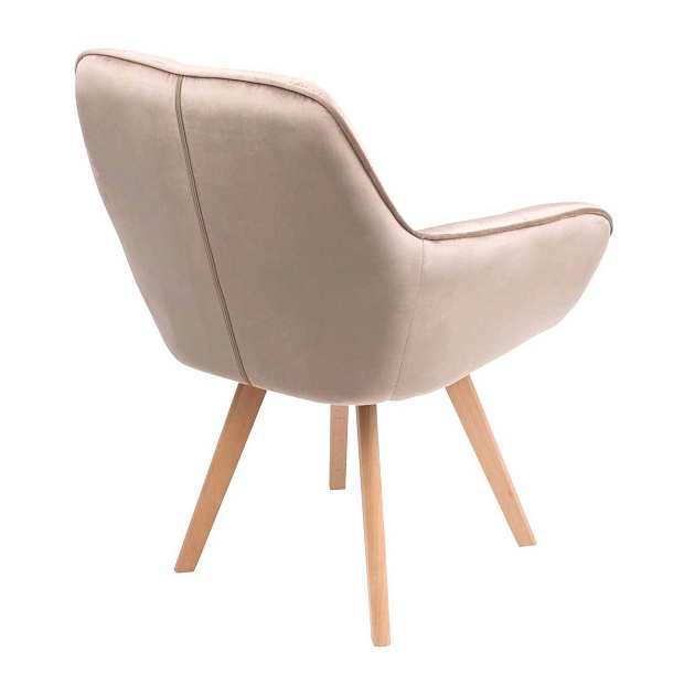 Кресло AksHome Soft бежевый, велюр 75719 изображение 7 Кресло AksHome Soft бежевый, велюр 75719 Фото № 7