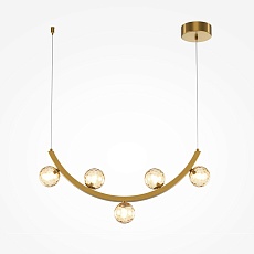 Подвесная светодиодная люстра Maytoni Ambre MOD331PL-L12BS3K 5