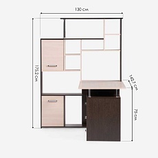 Письменный стол Woodville КС-15 295293 2