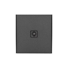 Розетка STRONG TV с/у графит KRANZ KR-78-0723-6