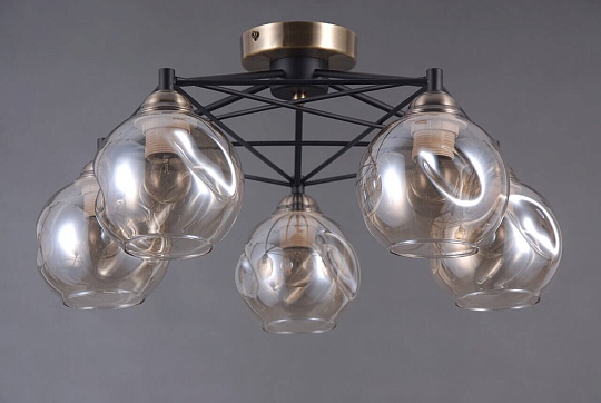 Потолочная люстра Vele Luce Furia VL1882L05 изображение 3 Потолочная люстра Vele Luce Furia VL1882L05 Фото № 3