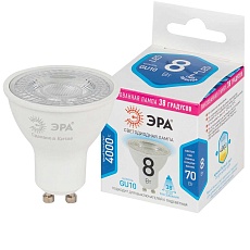Лампа светодиодная ЭРА LED Lense MR16-8W-840-GU10 Б0054942 2
