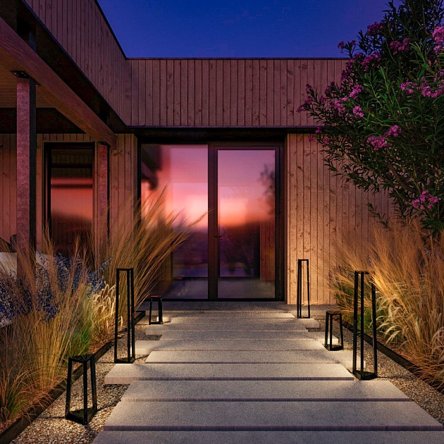 Уличный светодиодный светильник Maytoni Luft O466FL-L12B3K Фото № 2