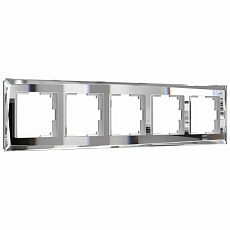Рамка на 5 постов зеркальная Werkel W0051220 4690389158896