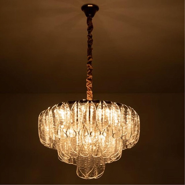 Подвесная люстра Arte Lamp Evelyn A4073LM-12PB Фото № 5