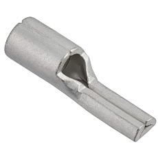 Наконечник штифтовой плоский НШП 25–15 без изоляции (50шт/упак) IEK UNN10-25-15