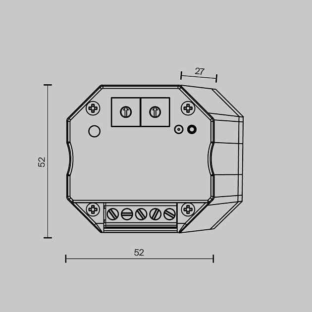 Диммер Lighting control 721048 Фото № 2