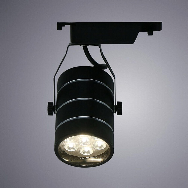 Трековый светодиодный светильник Arte Lamp Cinto A2707PL-1BK Фото № 2