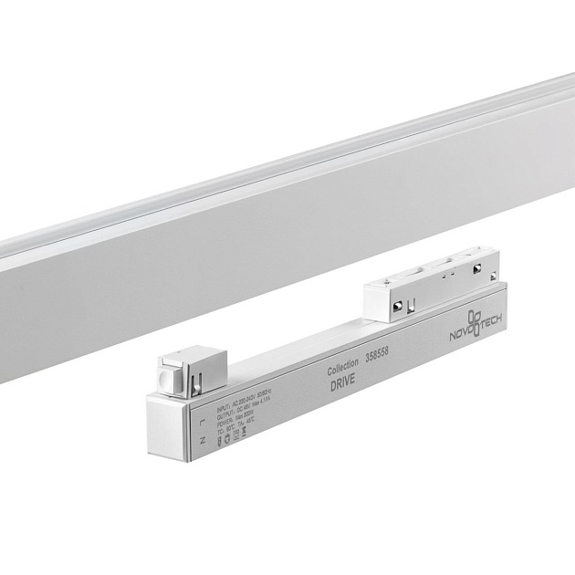 Драйвер для однофазного шинопровода Novotech Drive Flum 358556 Фото № 2