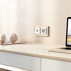 Рамка Werkel Elite на 2 поста айвори W0042443 4690389180712 1