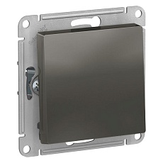 Переключатель одноклавишный перекрестный Systeme Electric AtlasDesign 10A 250V сталь ATN000971
