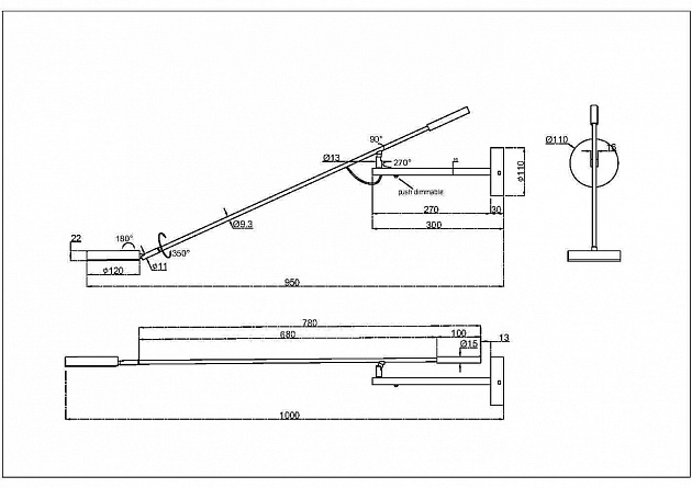 Светодиодный спот Maytoni Fad MOD070WL-L6W3K изображение 5 Светодиодный спот Maytoni Fad MOD070WL-L6W3K Фото № 5