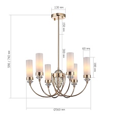 Подвесная люстра ST Luce Elegra SL1402.253.06 1