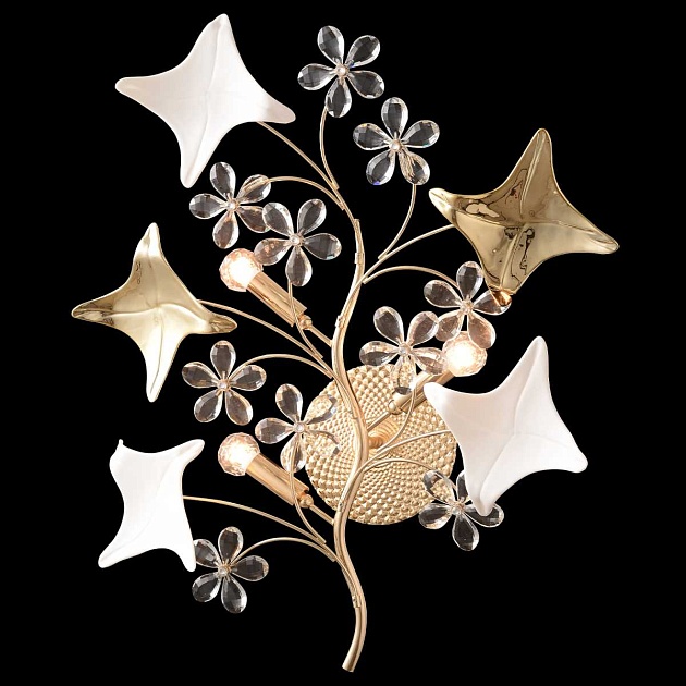 Бра Crystal Lux LETISIA AP3 GOLD Фото № 5